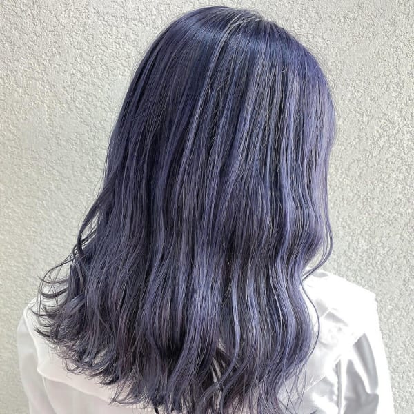 ラベンダーカラーハイトーンカラー成増地下鉄成増大山
