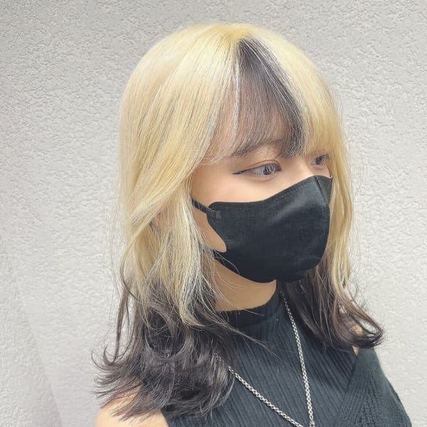 ブロンドカラーグラデーション成増地下鉄成増大山