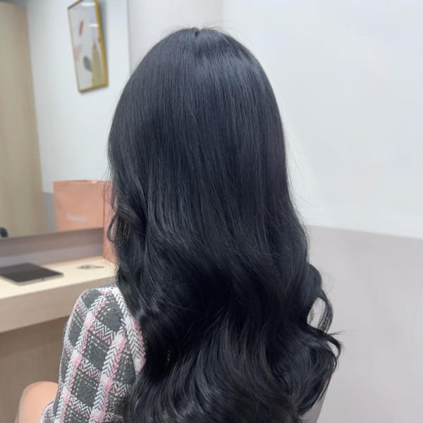 韓国ヘア☆ブルーブラック　#OKUMURA|Luana hair＆treatment
