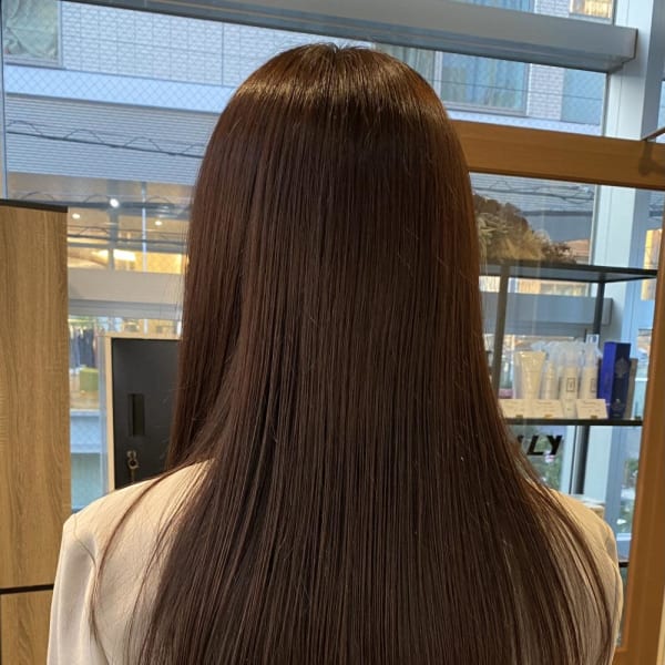 髪質改善/暖色系カラー/SAORI