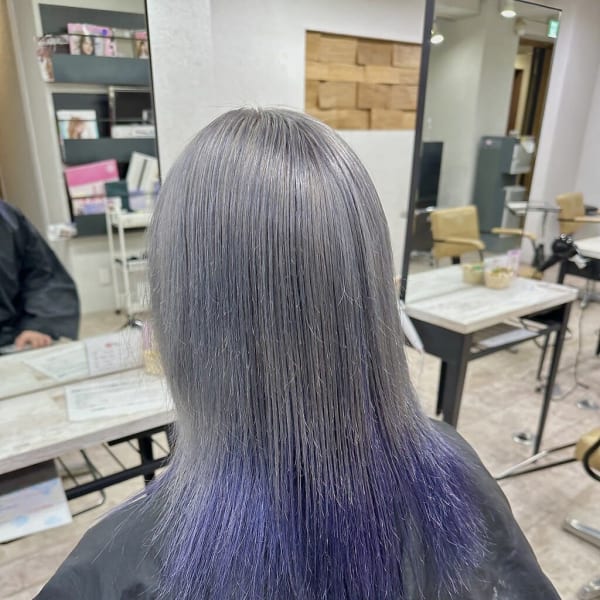 グレーカラーラベンダーブルー成増地下鉄成増大山