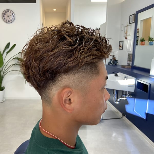 【髪仕度CORE／札幌市東区】メンズパーマ|髪仕度CORE