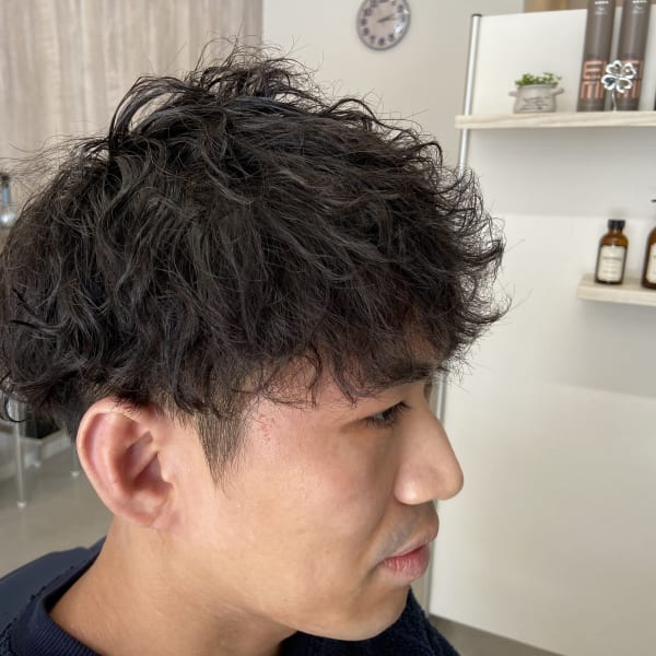 【髪仕度CORE／札幌市東区】メンズパーマ