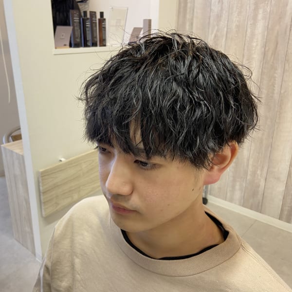 【髪仕度CORE／札幌市東区】メンズパーマ|髪仕度CORE