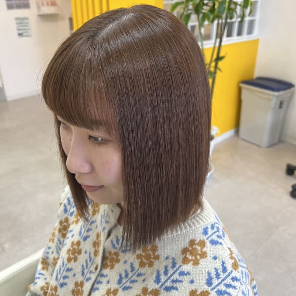 【髪仕度CORE／札幌市東区】ハイトーンボブ