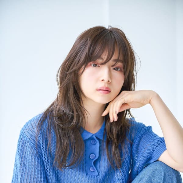 抜け感レイヤーフリンジカール