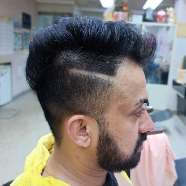 外国人風ヘアー