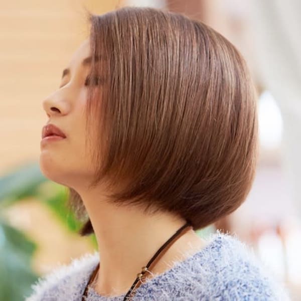 トリートメントカラー小顔大人ボブ|hair garden Rold