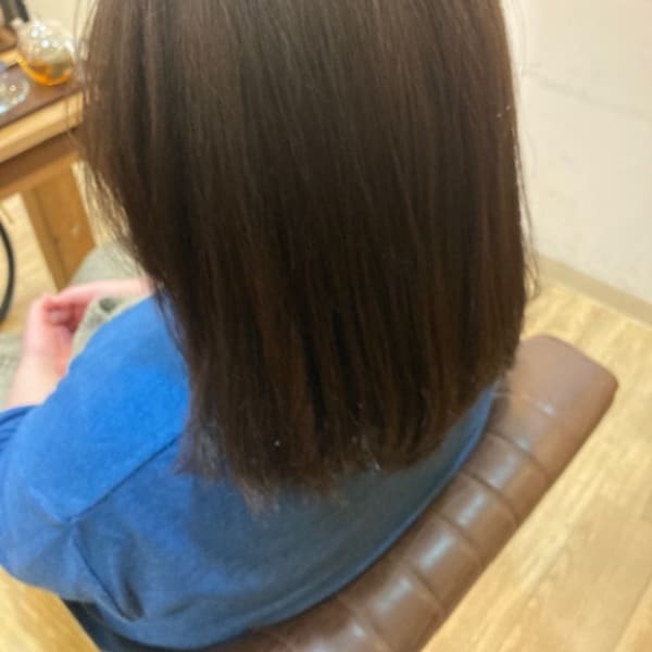 お客様髪質改善データ1311(白髪染めと梅雨対策)