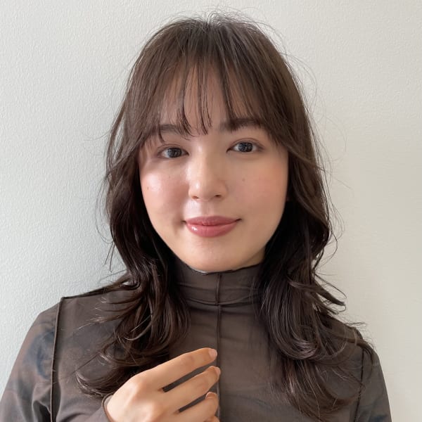 レイヤー/セミディカール/シアーカラー