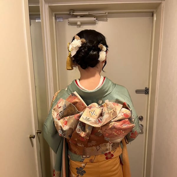 Kimonostyleスレーキ×ミディアム|Kimonostyleスレーキ ✳︎着付け✳︎ヘアセット