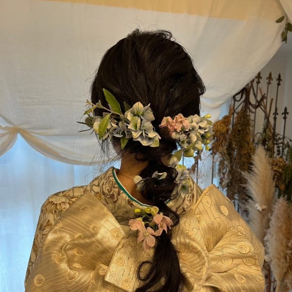 Kimonostyleスレーキ×ミディアム|Kimonostyleスレーキ ✳︎着付け✳︎ヘアセット