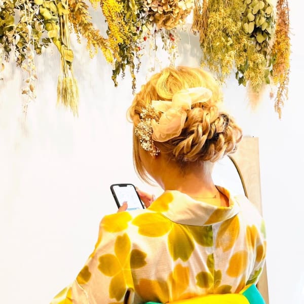 Kimonostyleスレーキ×ミディアム|Kimonostyleスレーキ ✳︎着付け✳︎ヘアセット