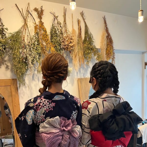 Kimonostyleスレーキ×ミディアム|Kimonostyleスレーキ ✳︎着付け✳︎ヘアセット