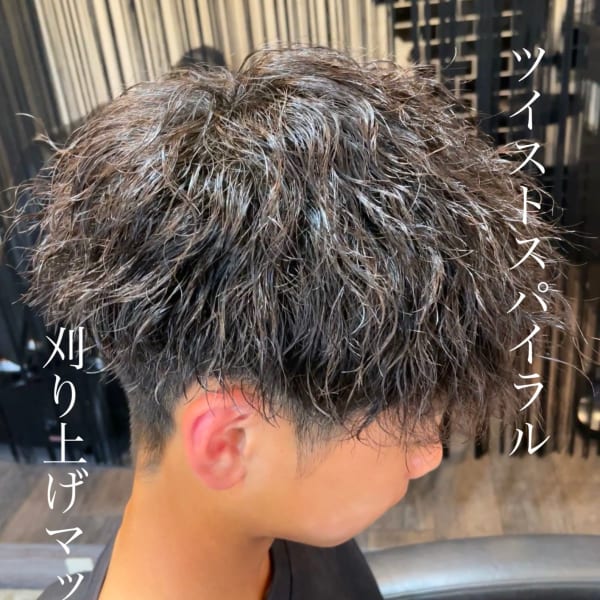 ツイストスパイラル×マッシュ|Jeune Homme LINGKARAN