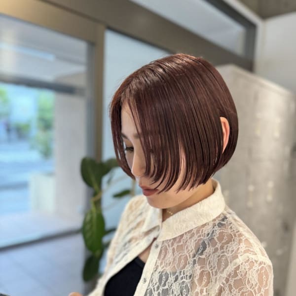 hishida#ショート#ショートボブ#ミニボブ#顔まわり