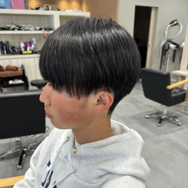 マッシュヘア　担当永田