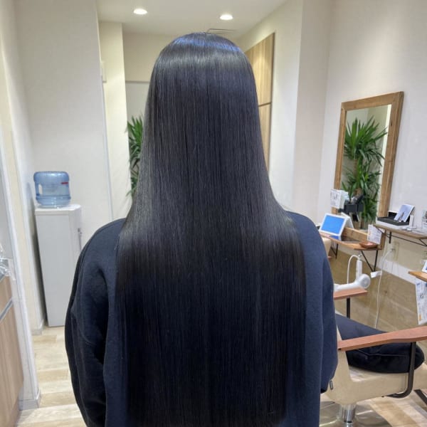 姫カットカールセミディシアーカラー