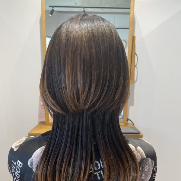 個性派○クラゲウルフカット