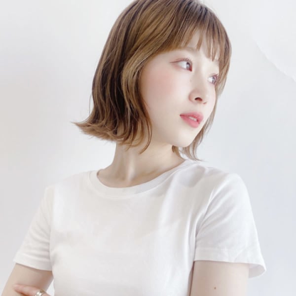 切りっぱなし外ハネボブ[本町/阿波座/立売堀]