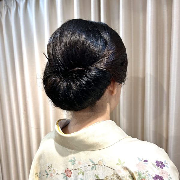訪問着着付け&ヘアセット