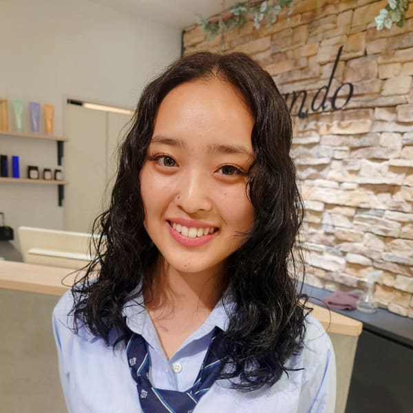 スパイラルパーマ