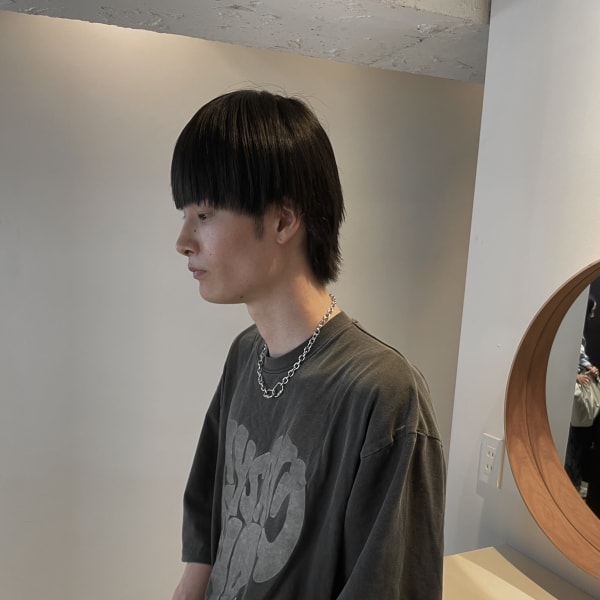 マッシュ × ストレート