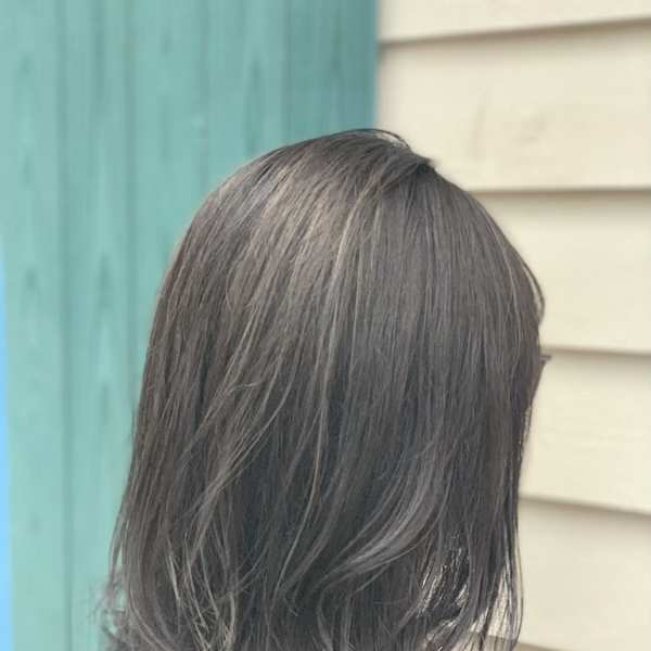 ゆる巻きミディアムボブ