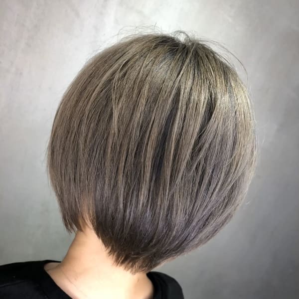 ハイトーンマッシュショート?