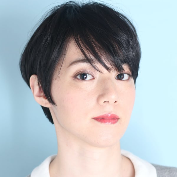 40代50代似合わせ小顔美髪シアーカラーカールショート