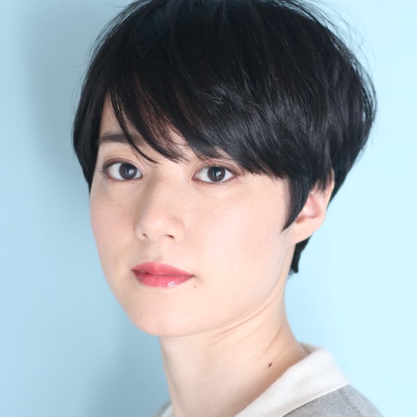 40代50代似合わせ小顔美髪シアーカラーカールショート