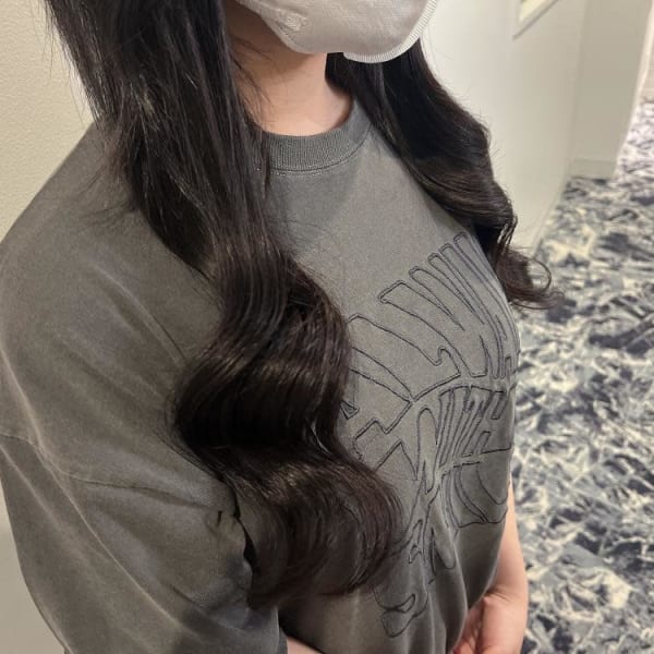 王道黒髪ロングヘアー