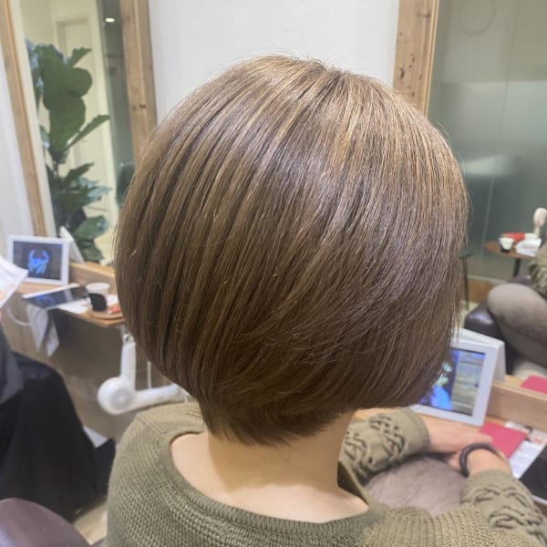 姫カットカールセミディシアーカラー