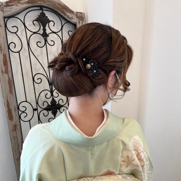 着物に似合うヘア|alpina 亀里店