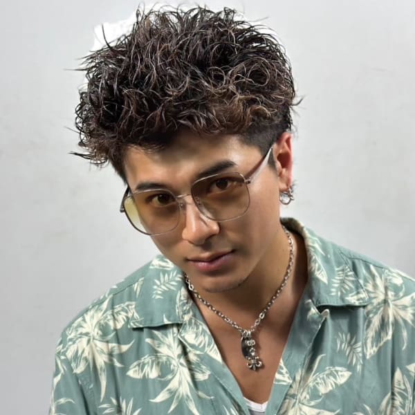 ショートパーマ／六本木 ／麻布／港区床屋