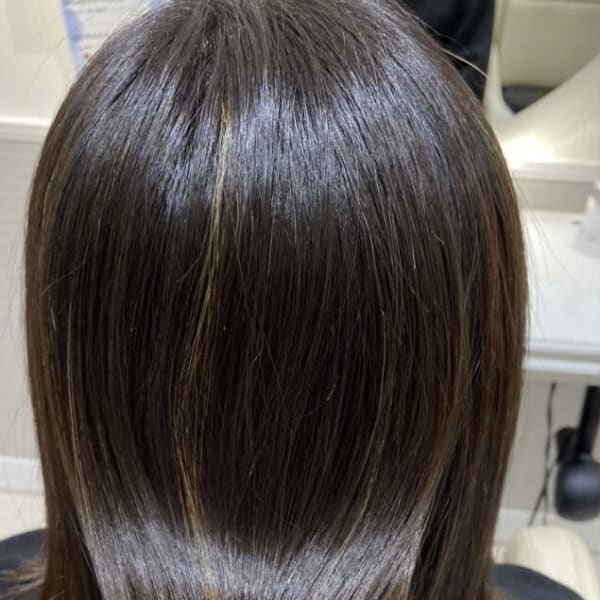 ツヤ髪スタイル