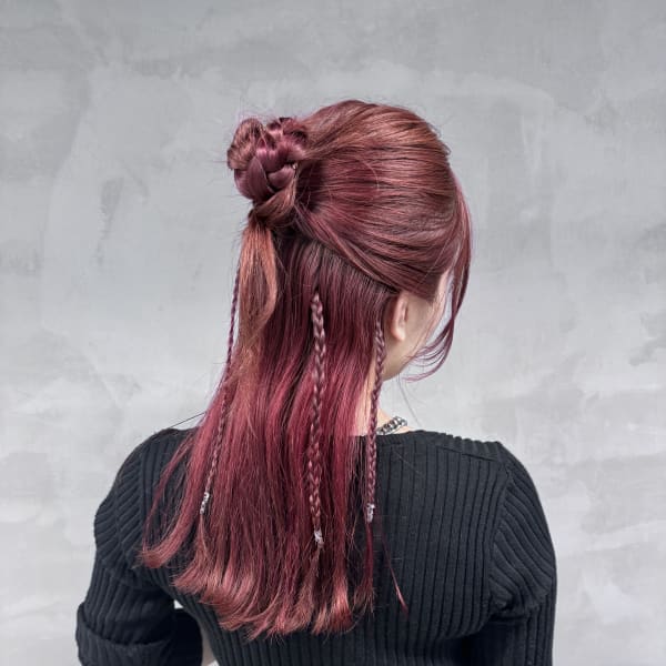 MONSO × レッドピンクカラー