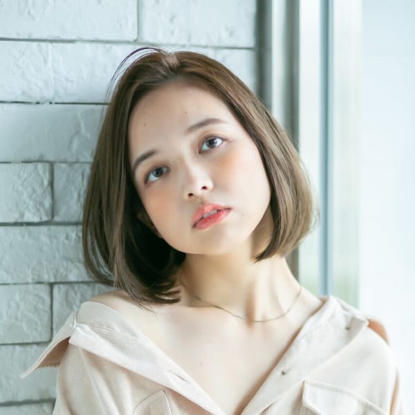 ナチュラルストレートボブ