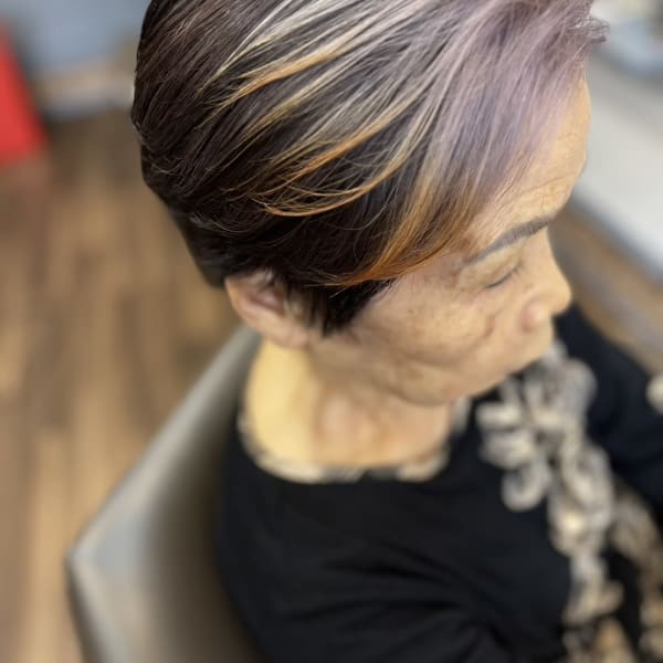 フェイスフレーミング×ターコイズオレンジ♪