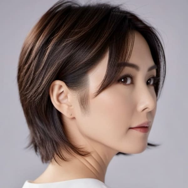 洗練されたショートヘア|Alpha Touch