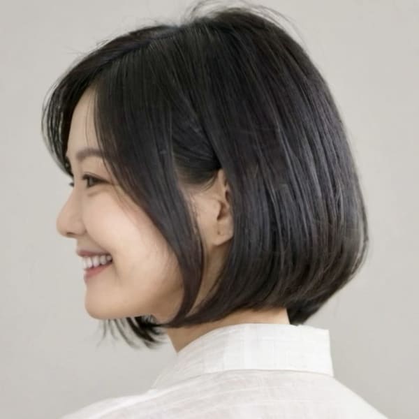 シンプルでエレガントなボブスタイル|Alpha Touch