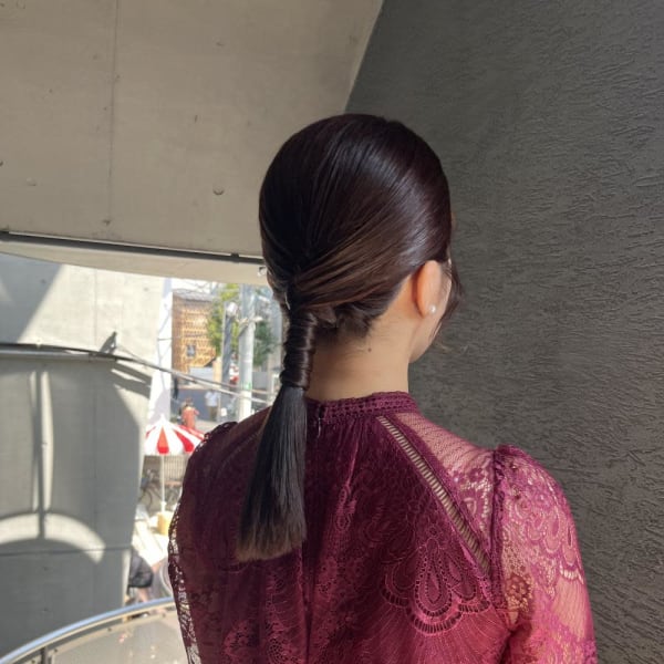 ヘアセット ヘアアレンジ 結婚式ヘア ハーフアップ