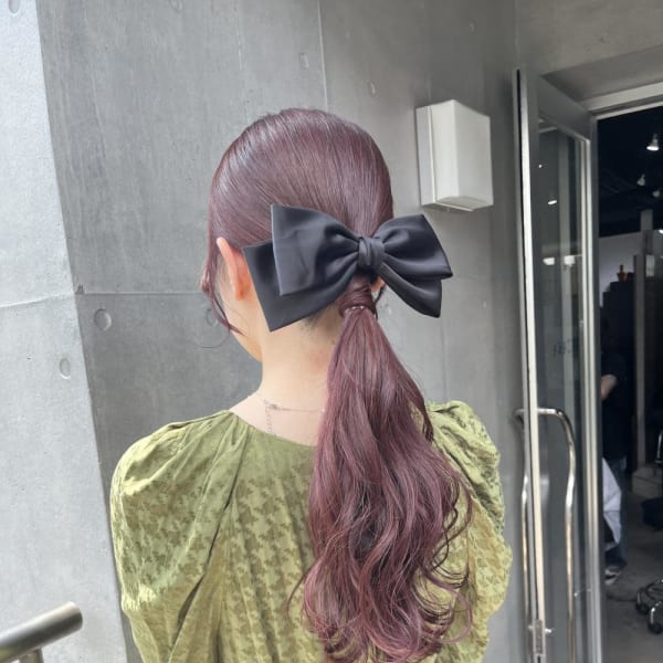 ヘアセット ヘアアレンジ 結婚式ヘア ハーフアップ