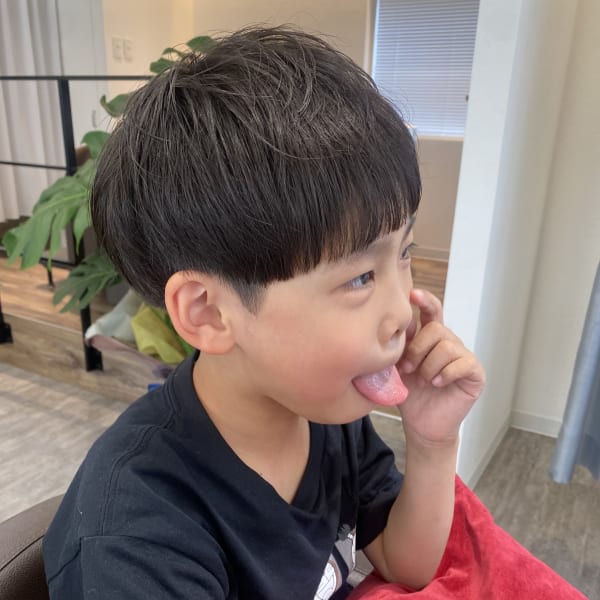 ★キッズカット★前髪ぱっつん/マッシュカット/可愛い