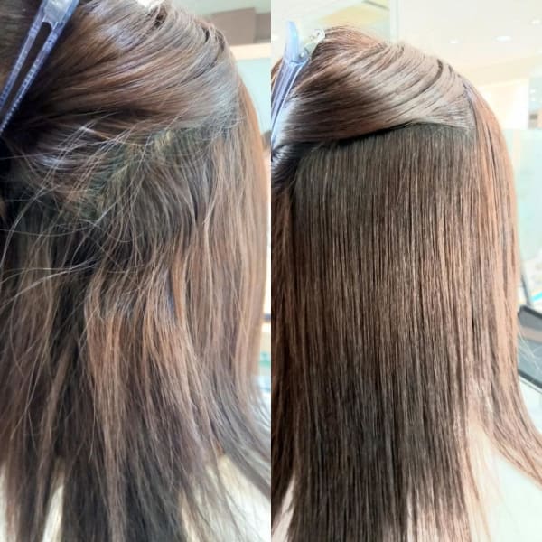 髪質改善ストレート