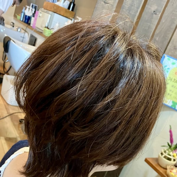 大人マッシュウルフ