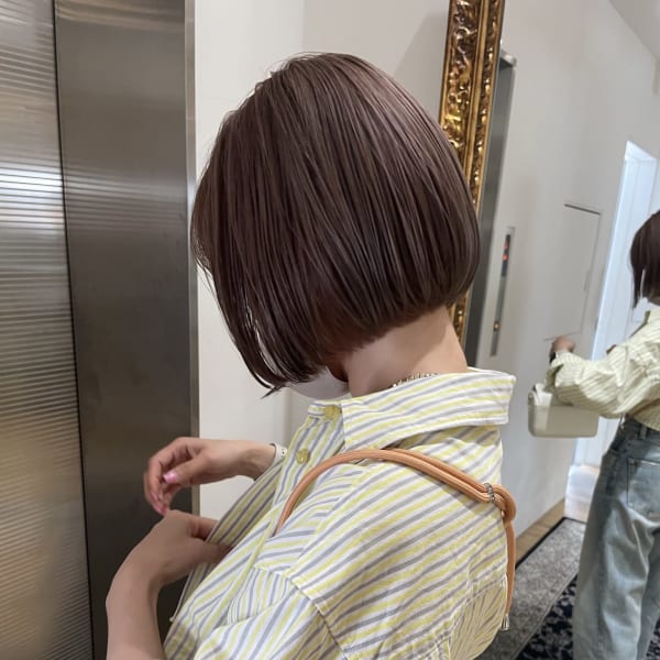 ハイトーンミニボブ