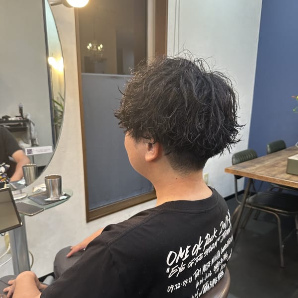 ツイスパ×マッシュ