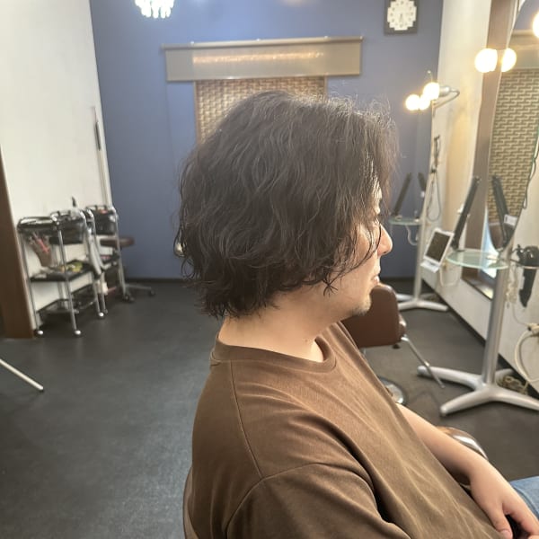 ツイスパ×ミディアムヘア