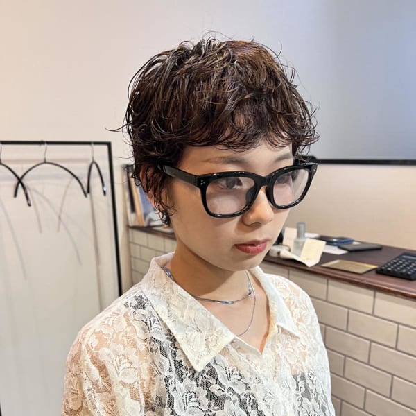 ショートパーマ